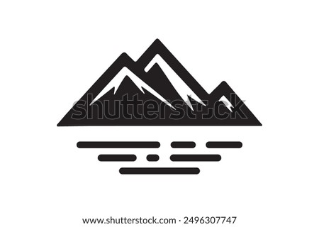Mountine Icon Vector Art And Illustration