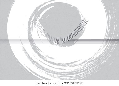 Mourning Japanese Pattern Noshi Background