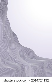 Mourning Japanese pattern wave background 