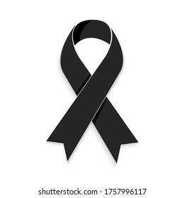 Mourning And Melanoma Support Symbol