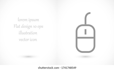 mouse 10 eps bond icon design vector graphics