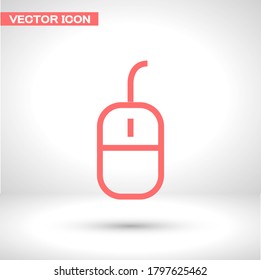 gráficos vectoriales de diseño de iconos de enlace de 10 pasos de ratón