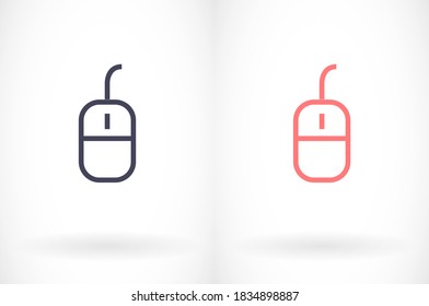 mouse 10 eps bond icon design vector graphics