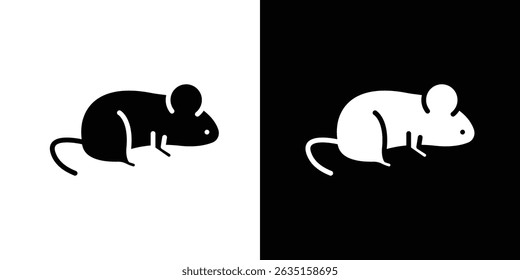 Mouse animal icon concept, vector illustration
