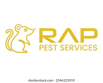 ícone animal do mouse logotipo vetor 