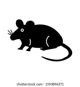 Mouse animal icon vector design template