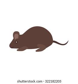Mouse, animal, rat icon vector image. Can also be used for Animals and Insects. Suitable for mobile apps, web apps and print media.
