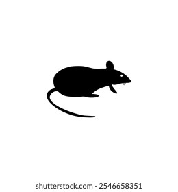 Mouse, animal, vector icon. Brim.