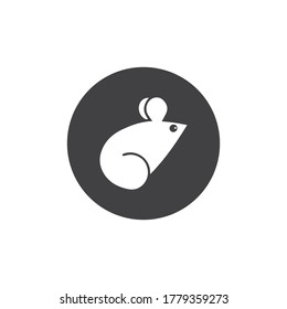 Mouse animal vector.Rat logo icon vector design template