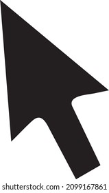 mouse arrow icon, computer mouse arrow vector icon.eps
