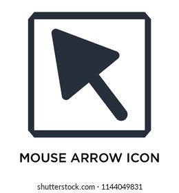 Mouse Arrow Icon Vector Isolated On White Background For Your Web And Mobile App Design, Mouse Arrow Logo Concept