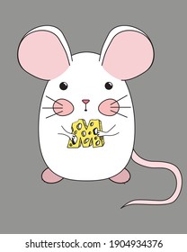 mouse cartoon cheese anime cuite