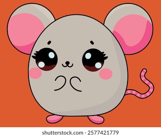 mouse, cartoon hamster, expressions, emotions, cute, emoticon