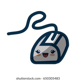 mouse cartoon smiley technology
