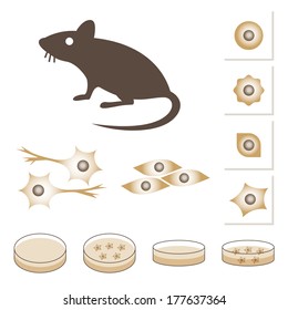 Lab Mouse Icon Images Stock Photos Vectors Shutterstock