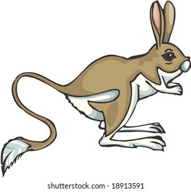 Mouse Character on white background