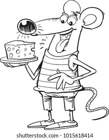 Mouse and cheese