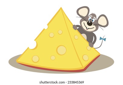 Mouse and cheese 