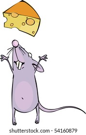 Mouse and cheese