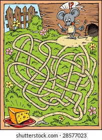 Mouse & Cheese Labyrinth