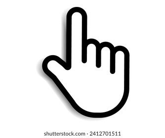 Mouse click cursor set. Hand Cursor. Click icon. Mouse pointer set. Arrow cursor. Pointer click icon. Clicking cursor, pointing hand clicks and waiting loading icons. Website arrows or hand icon.