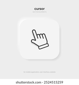 Mouse click cursor set. Hand Cursor. Click icon. Mouse pointer set. Arrow cursor. Pointer click icon. Clicking cursor, pointing hand clicks and waiting loading icons. Website arrows or hand icon.