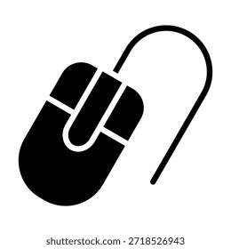 Elemento del icono del Hacer clic del ratón para el diseño