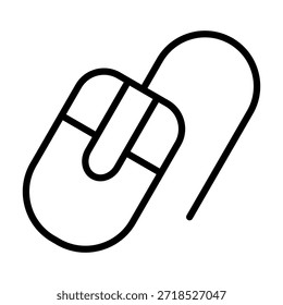 Elemento del icono del Hacer clic del ratón para el diseño