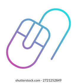 Elemento del icono del Hacer clic del ratón para el diseño