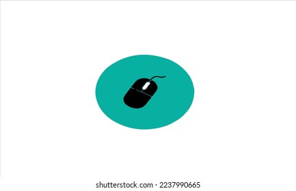 
Ilustración vectorial del icono de clic del ratón