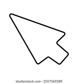 mouse  click slanted arrow pointer background