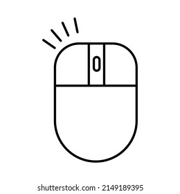 Mouse Click Vector icon which is suitable for commercial work and easily modify or edit it

