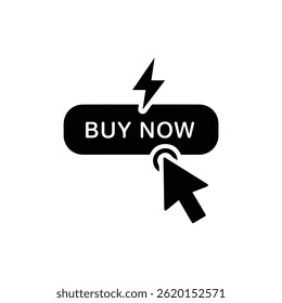 Mouse Clicking on Buy Now Button with Flash Outline