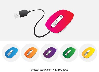 Mouse colors and Gray background 