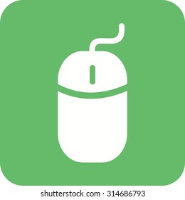 Mouse, computer, business icon vector image.Can also be used for home electronics and appliances. Suitable for mobile apps, web apps and print media.