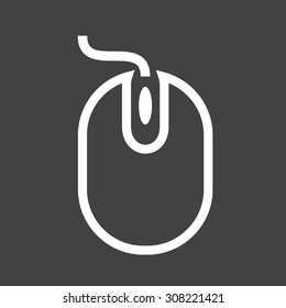 Mouse, computer, click icon vector image. Can also be used for business, finance, technology, economics and accounting. Suitable for web apps, mobile apps and print media.