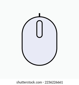 Mouse Computer Icon. Device Symbol.