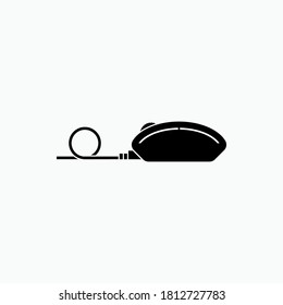 Mouse Computer Icon. Pointer Symbol - Vector Logo Template.