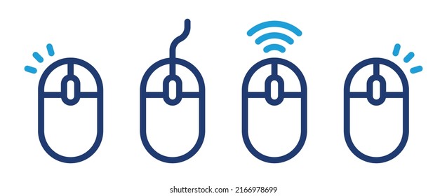 Mouse computer icon vector illustration