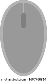 Mouse. Computer mause illustration. Vector icon. Eps 10