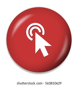mouse cursor button
