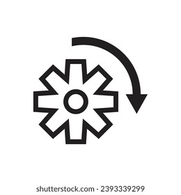mouse cursor icon isolated on white background. Pointer cursor icon. Computer web arrows. clicking pointer. cursor selecting. vector illustration. mouse cursor element design.