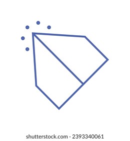 mouse cursor icon isolated on white background. Pointer cursor icon. Computer web arrows. clicking pointer. cursor selecting. vector illustration. mouse cursor element design.