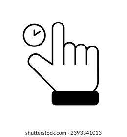 mouse cursor icon isolated on white background. Pointer cursor icon. Computer web arrows. clicking pointer. cursor selecting. vector illustration. mouse cursor element design.
