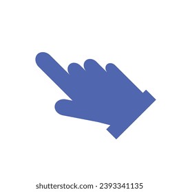 mouse cursor icon isolated on white background. Pointer cursor icon. Computer web arrows. clicking pointer. cursor selecting. vector illustration. mouse cursor element design.