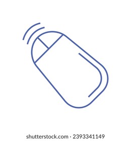 mouse cursor icon isolated on white background. Pointer cursor icon. Computer web arrows. clicking pointer. cursor selecting. vector illustration. mouse cursor element design.