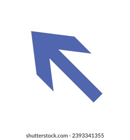 mouse cursor icon isolated on white background. Pointer cursor icon. Computer web arrows. clicking pointer. cursor selecting. vector illustration. mouse cursor element design.