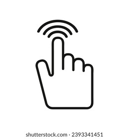 mouse cursor icon isolated on white background. Pointer cursor icon. Computer web arrows. clicking pointer. cursor selecting. vector illustration. mouse cursor element design.