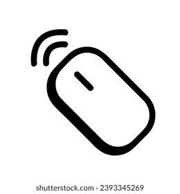 mouse cursor icon isolated on white background. Pointer cursor icon. Computer web arrows. clicking pointer. cursor selecting. vector illustration. mouse cursor element design.