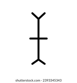 mouse cursor icon isolated on white background. Pointer cursor icon. Computer web arrows. clicking pointer. cursor selecting. vector illustration. mouse cursor element design.